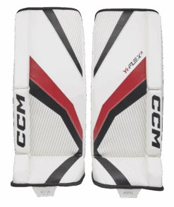 CCM YTFLEX 3 Youth Goalie Pads -CCM Store GPYFX3 WHTBKRD 01