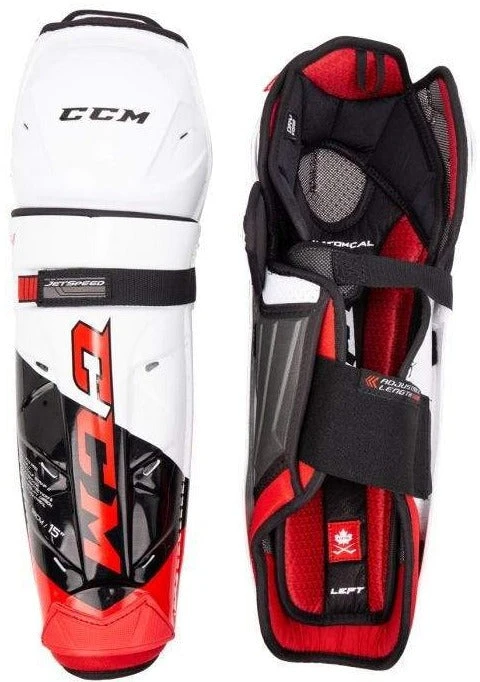 CCM JetSpeed FT4 Pro Senior Shin Guards 1 CCM JetSpeed FT4 Pro Senior Shin Guards